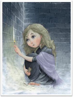 ¡The Little Match Girl Una conmovedora historia de pobreza infantil y la magia de la esperanza!